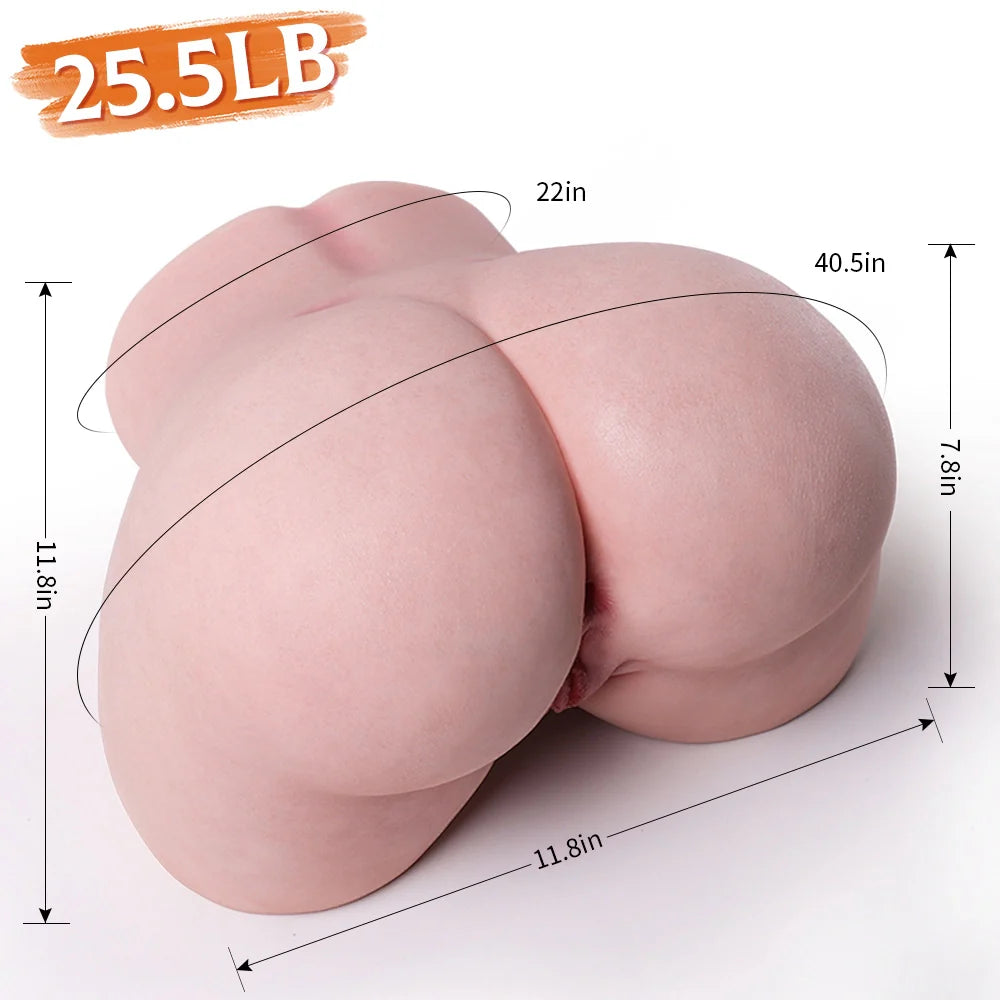 Louise - 25.5LB Lifelike Soft Full Silicone Ass Sex Toy