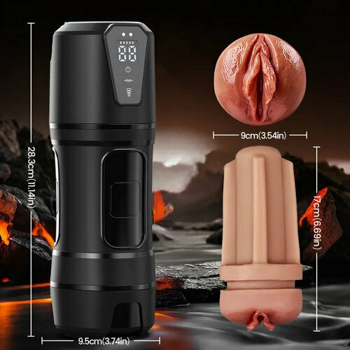 MasturbatorsX Ultra-Realistic Electric Pocket Vagina Masturbator