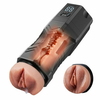 MasturbatorsX Vibration Electric Pussy For Beginner