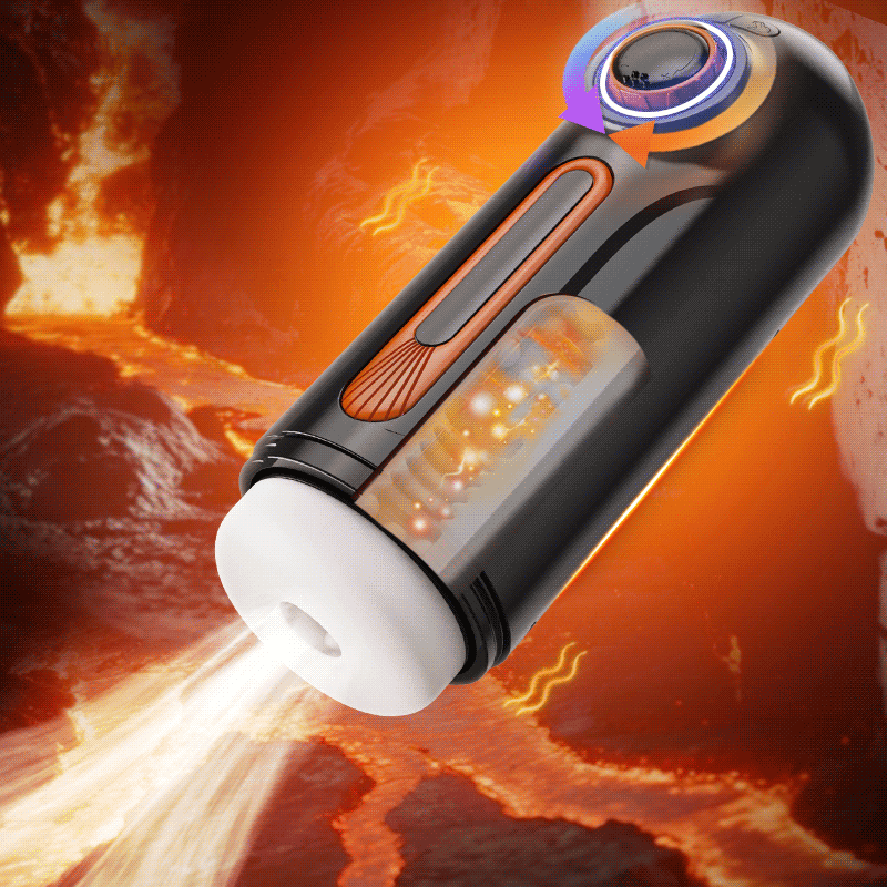 Masturbatorsx 6-in-1 Thrusting & Vibrating Blow Job Masturbator Cup For beginner