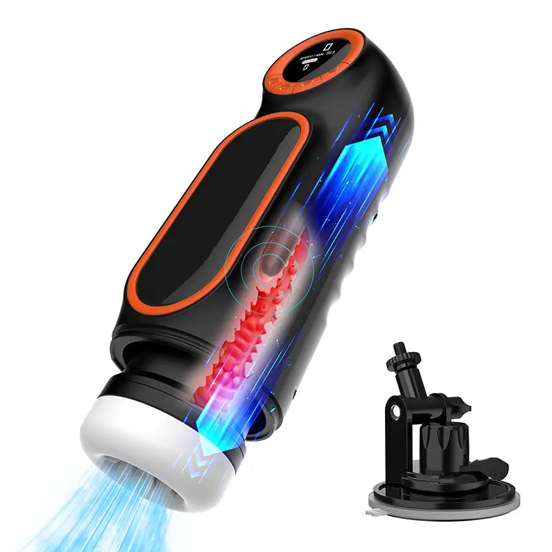 Masturbatorsx powerful thrusting masturbator suitable for novice players