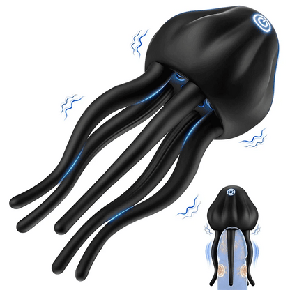 Octopus Penis Vibrator With 10 Vibrating Modes Waterproof