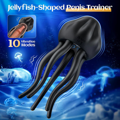 Octopus Penis Vibrator With 10 Vibrating Modes Waterproof