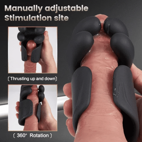 Automatic 10 Finger Pinchin & Tapping for Massage Therapy Male Vibratore