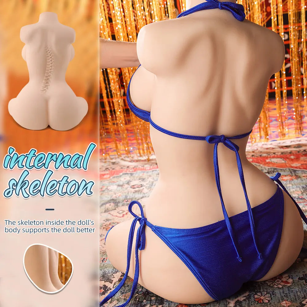 35LB Ultra Soft Gel-filled Breast Female Sex Torso