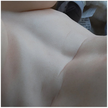 Blanche - 50.7LB Large Size Full Silicone Female Torso