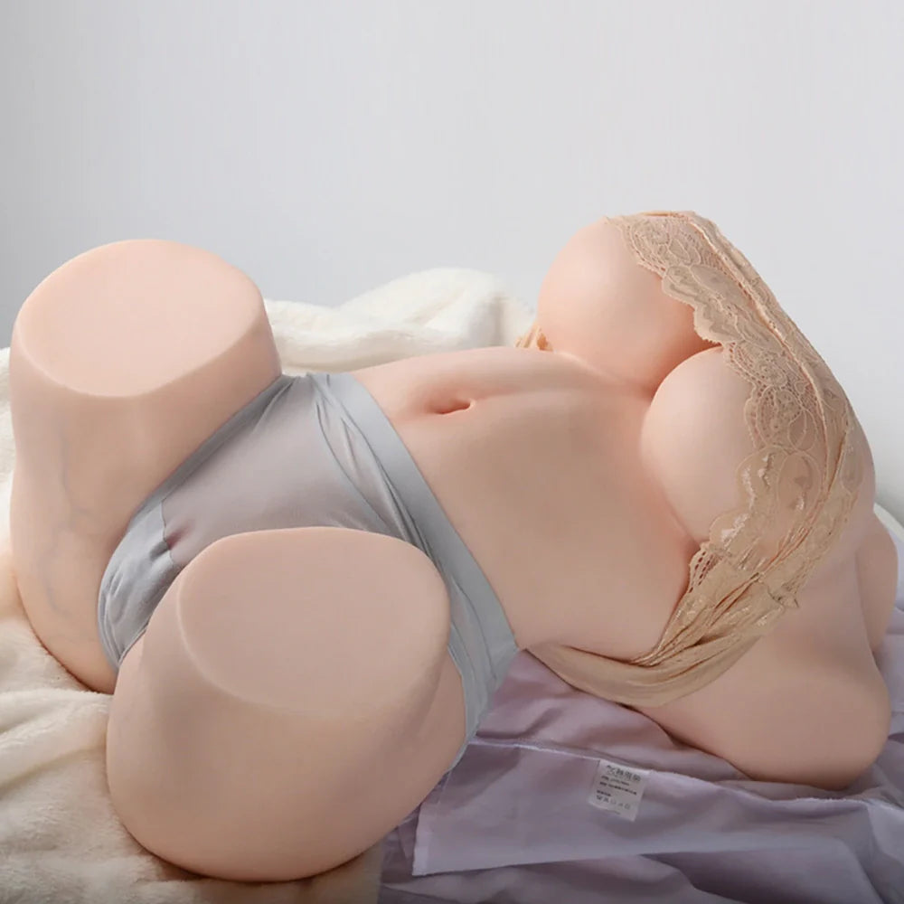 Lucinda - 29.8 LB Silky Touch Full Silicone Sex Doll Torso