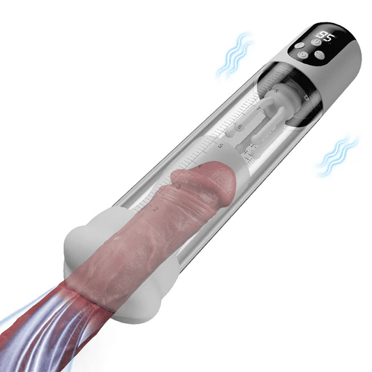 Water Penis Pump – 5 Suction Modes, 9 Vibration Modes