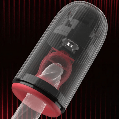 Automatic Glans Stimulator with 10 Vibration & 3 Rotation & 5 Suction