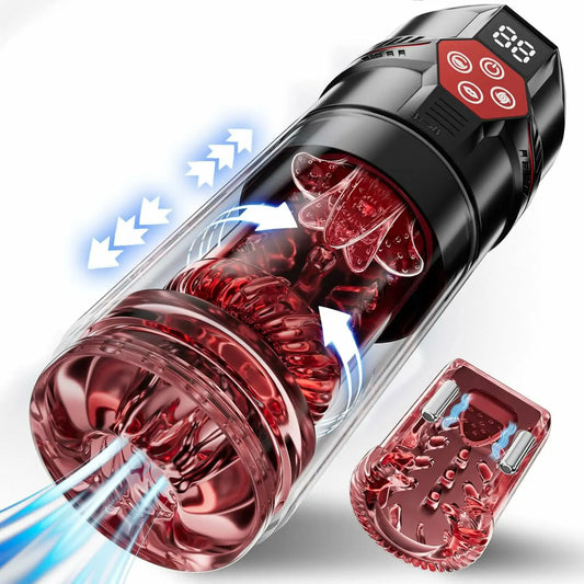 Best Male Masturbator with 12 Suction and 7 Thrust Modes