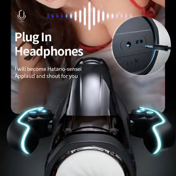 Top Hands-Free Male Blowjob Machine with 10 Suction and Thrusting Modes