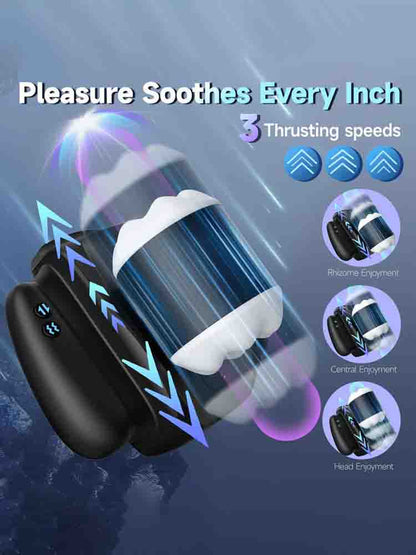 Hands-Free Thrusting Penis Toy with App Control