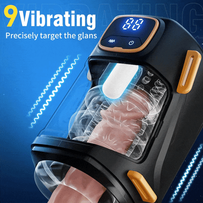 Top Male Masturbators Hands Free  With 9 Thrusting & Vibration