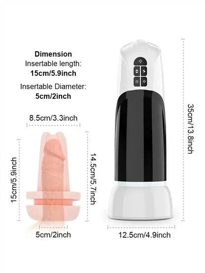 Automatic Stroker for Large Size with 7 Thrust & Suction Modes