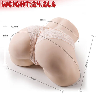 Grace: 24.25lb ultra-realistic big booty masturbator