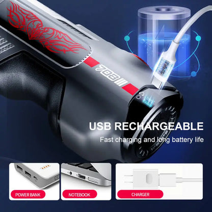 Leten Future Pro Totem Version: Luxury Heated Stroker with 10 Thrusting Modes & Airbag Grip