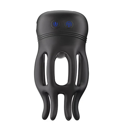 Couples dual-use 10-mode glans vibrator and nipple licking